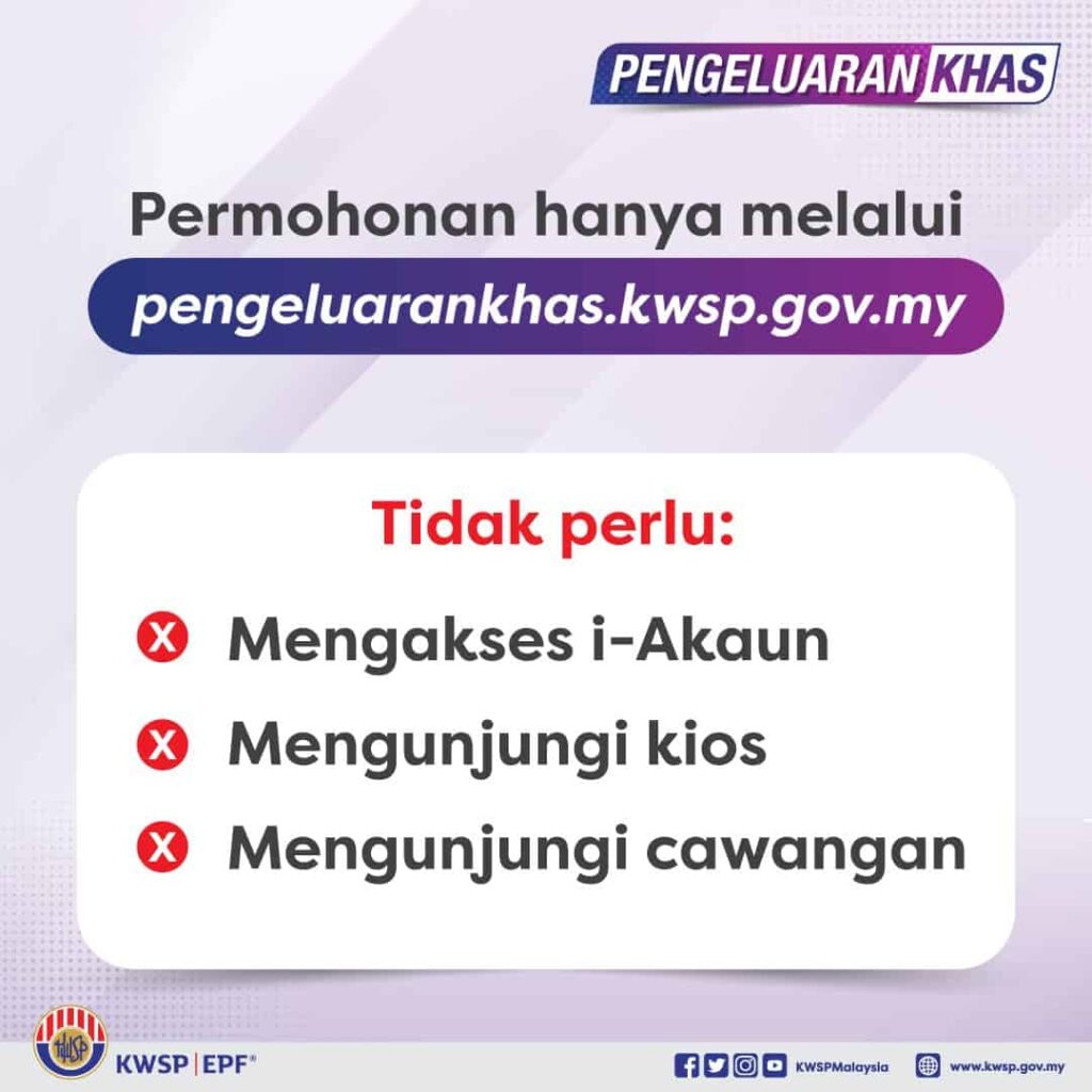 Cara Mohon Pengeluaran Khas Kwsp Permohonan Rm K