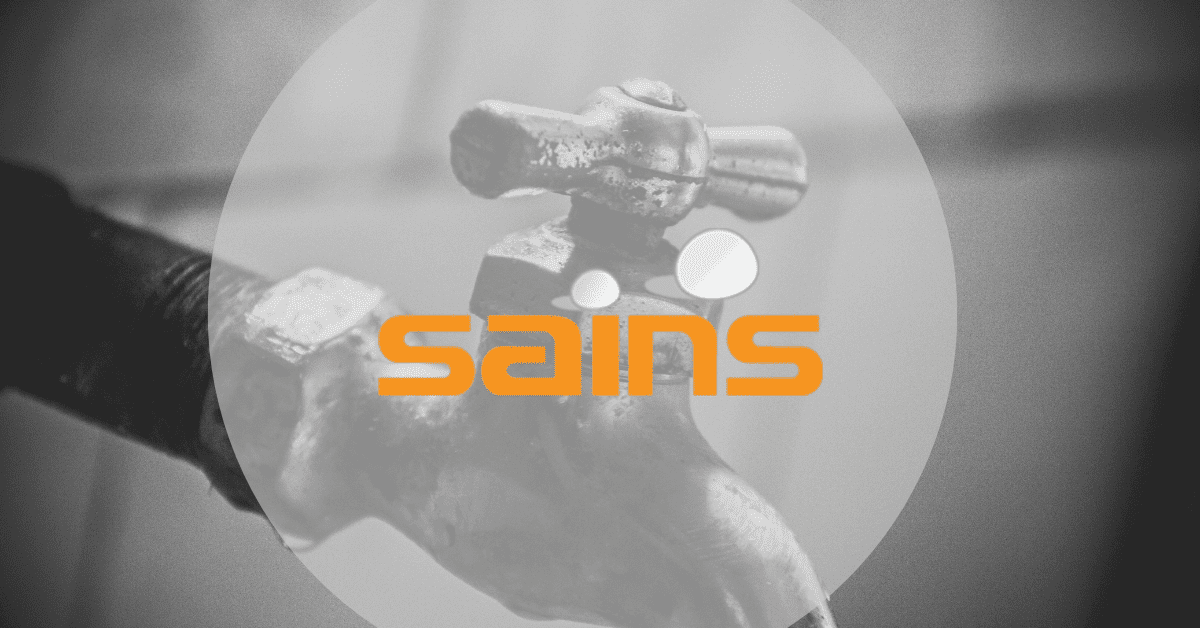 SAINS Water Login sainswater.com